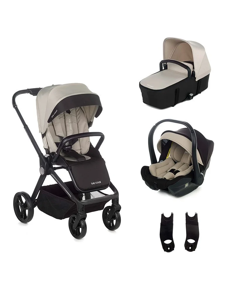 Trio Stratos passeggino + ovetto + travel carrier Be Cool