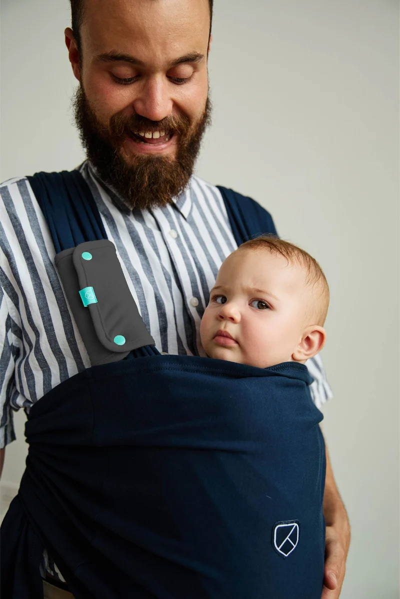TEETHING PAD for Baby Wraps - Dark Grey