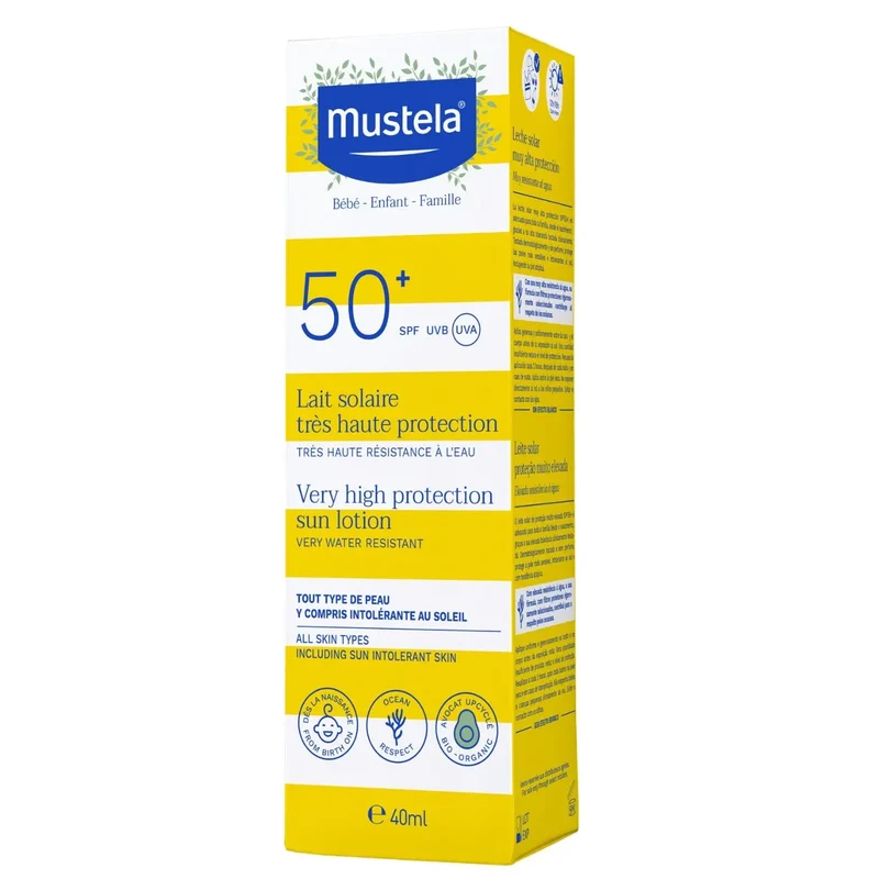 MUSTELA LATTE SOLARE 50+ (Lista n Leonardo - 12480)