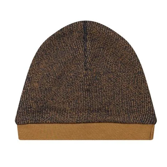 Cappellino knitted caramel Riffle Amsterdam