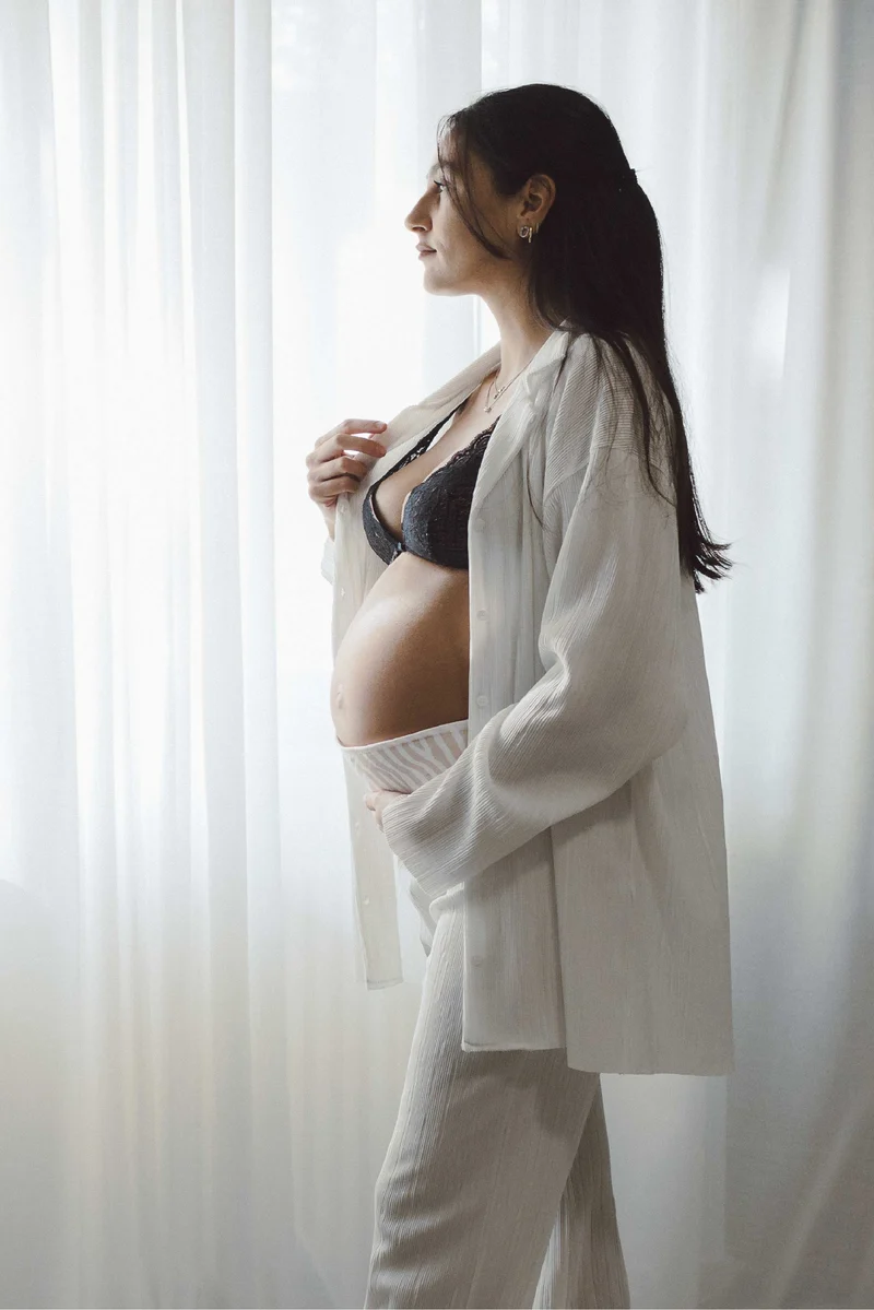 BELLY BAND Pregnancy Support Band - Tiger-print