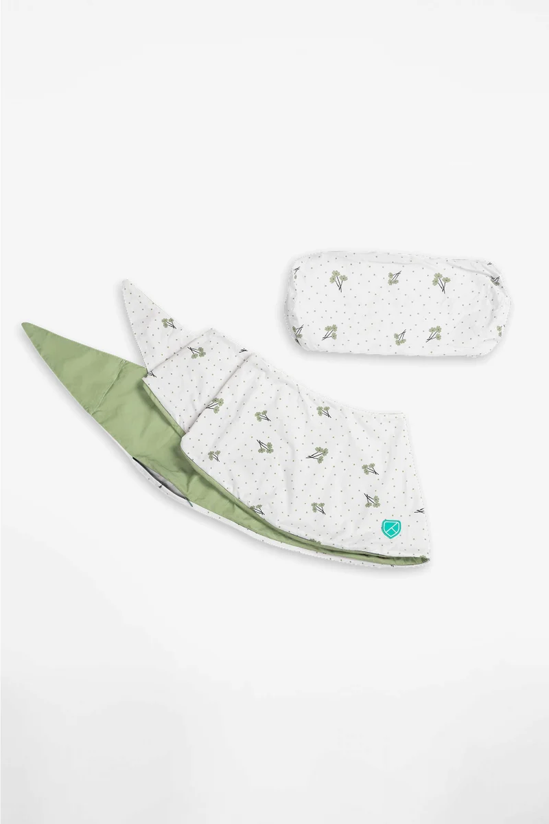 PILLOWCASE for Hugs Plus - Blossom Green