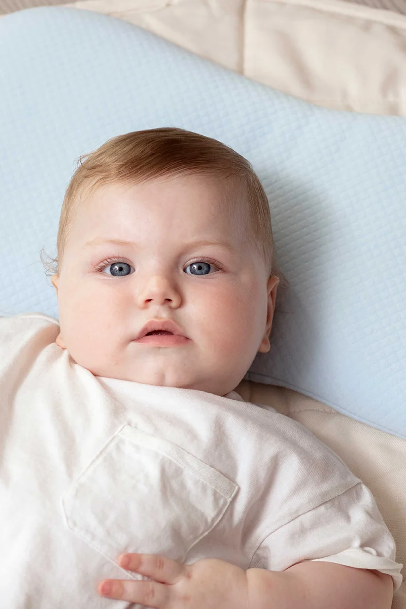 PERFECT HEAD MAXI AIR Pillow for Plagiocephaly - Light Blue