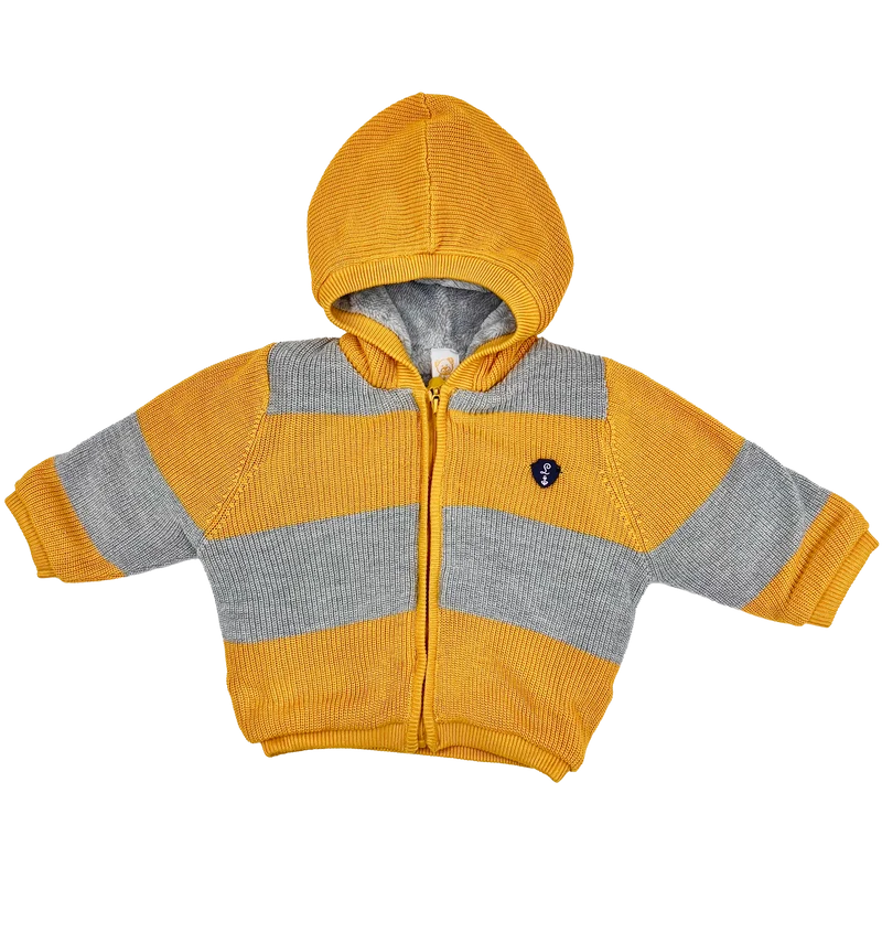 Cardigan con Cappuccio, Luglio