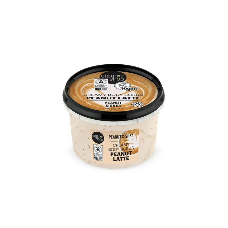 Scrub corpo cremoso al latte di arachidi