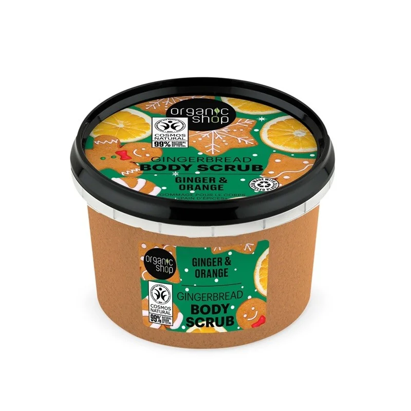 Scrub Corpo Gingerbread - Arancia e Zenzero
