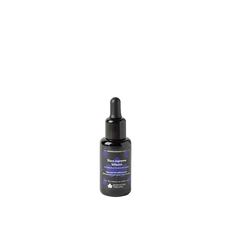 Siero Supremo Bifasico Viso e Collo con Bakuchiol