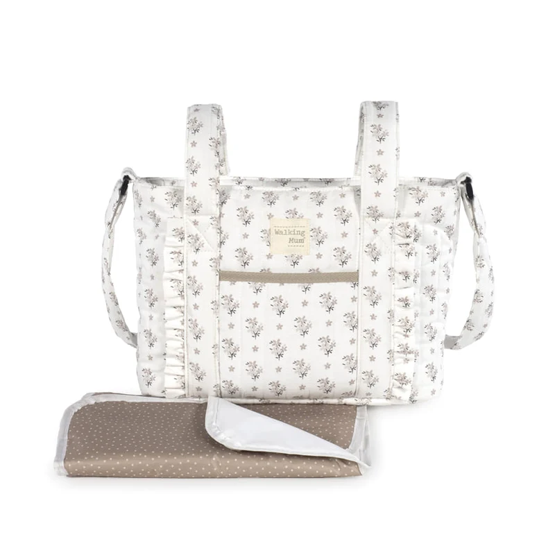Borsa fasciatoio Botton Flowers di Walking Mum, Crossbody bag Botton Flowers