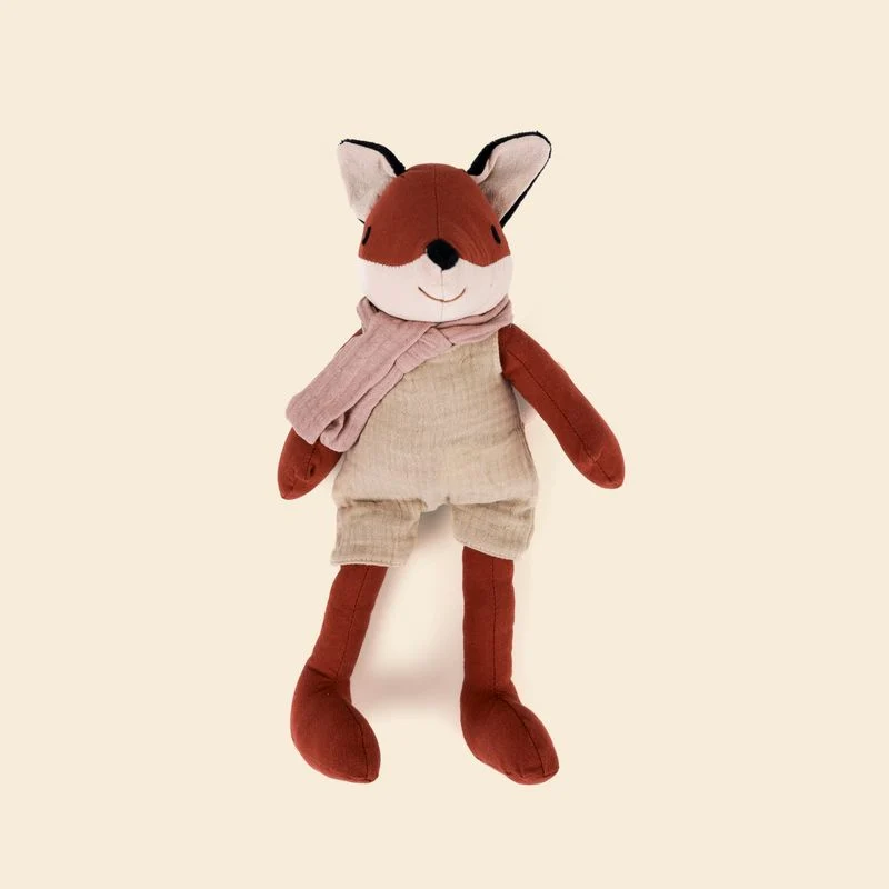 Volpe Alphonse, peluche morbido, Les Petits, Egmont toys