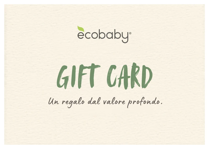 Gift Card Ecobaby