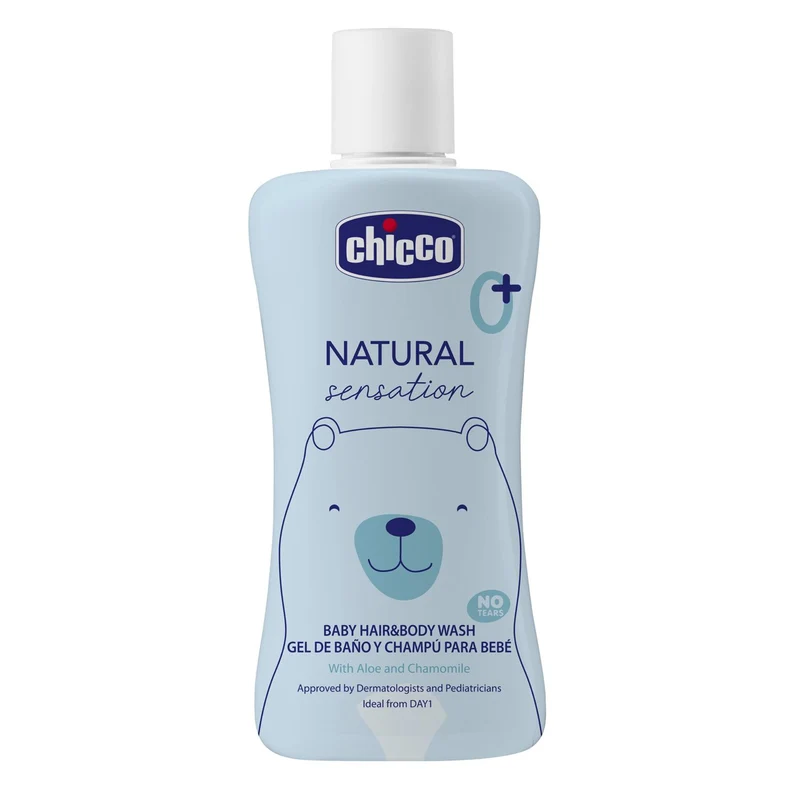 Baby Detergente Corpo e Capelli Natural Sensation, Chicco