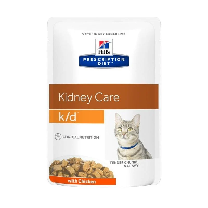 Hill's Prescription Diet K/D Renal Gatto Pollo Bustina 85g