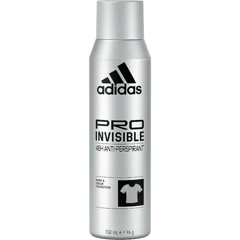 Adidas Pro Invisible Deodorante Spray Antitraspirante Uomo 48H 150ml