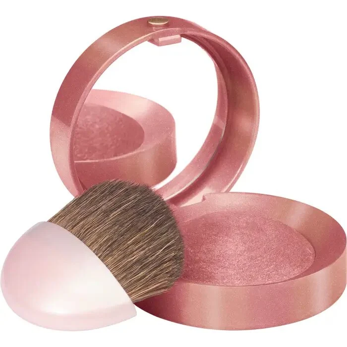 Bourjois Little Round Pot Blush Fard Illuminante Compatto 15 Rose Eclat 2.5g
