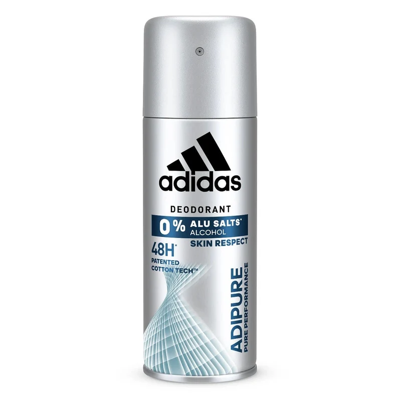Adidas Adipure Deodorante Spray Per Uomo 150ml