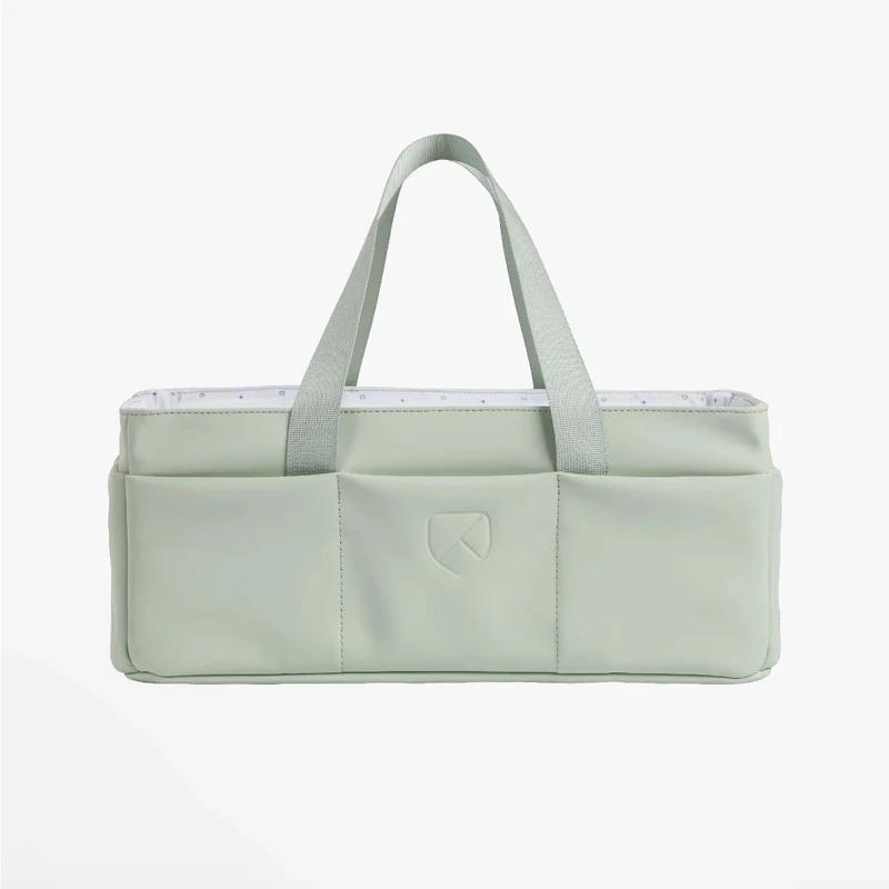 CADDY BAG Borsa organizer per fasciatoio - Gum Pale Green