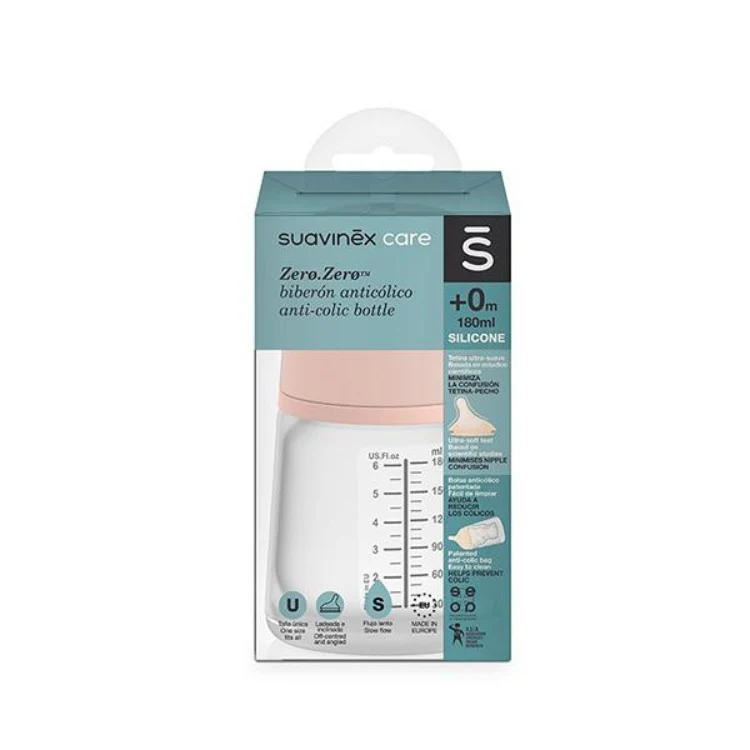 SUAVINEX BIB ANTICOLICA 180 ML (lista nascita S e F - 12596)