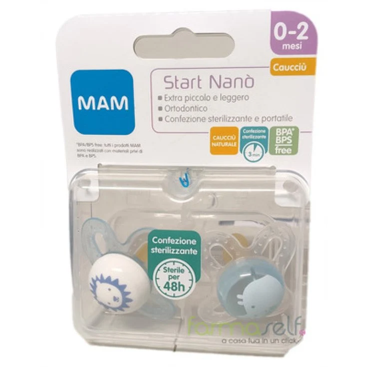 SUCCHIETTI START NANO 0-2 MESI (lista nascita S e F - 12596)