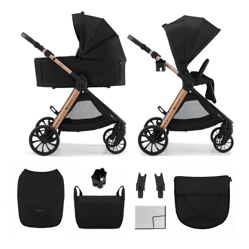 KINDERKFRAT VESTO 2 SISTEMA 2 IN 1 GRIGIO (lista nascita S e F - 12596)