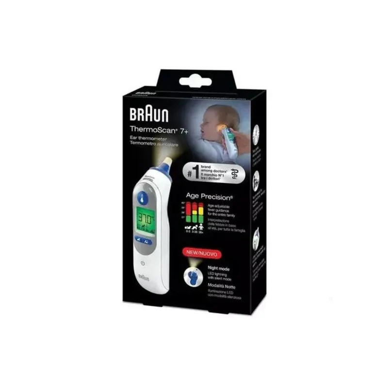 BRAUN TERMOSCAN 7 PLUS (LISTA N.SILVIA E ADELINO N.12467)