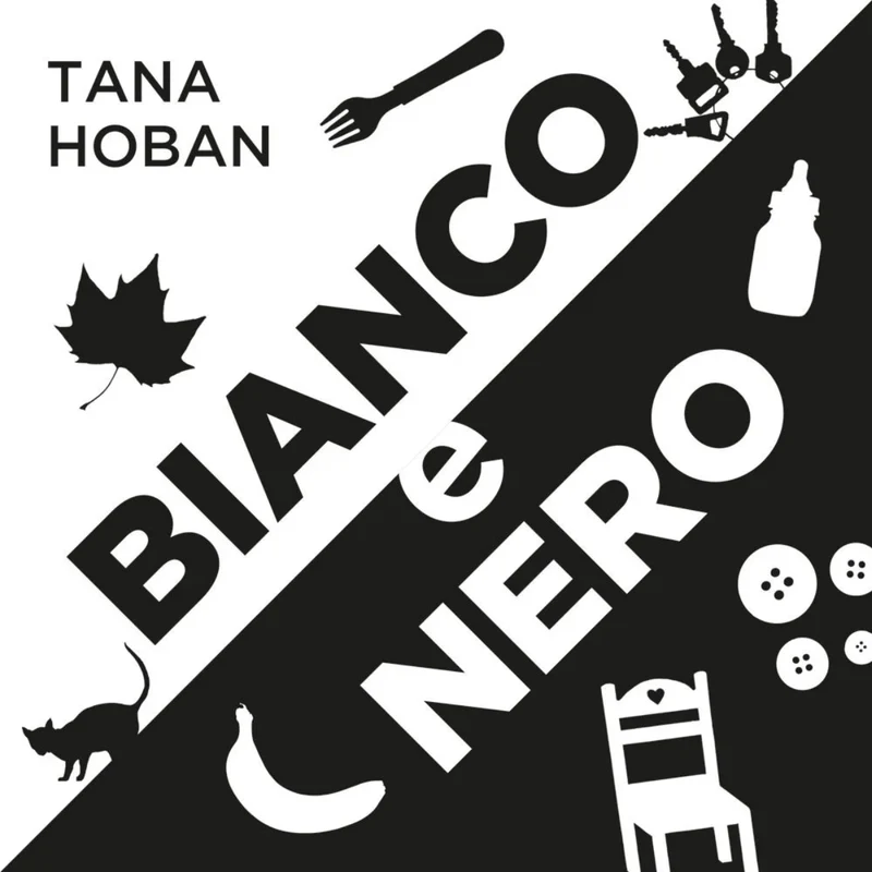 LIBRO GIUNTI BIANCO E NERO DI TANA HOBAN (LISTA N.SILVIA E ADELINO N.12467)