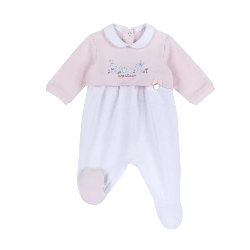 Tutina con Colletto e Ricamo, Chicco