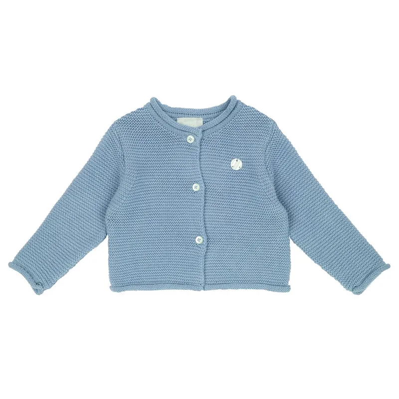 Cardigan Azzurro in Filo, Chicco