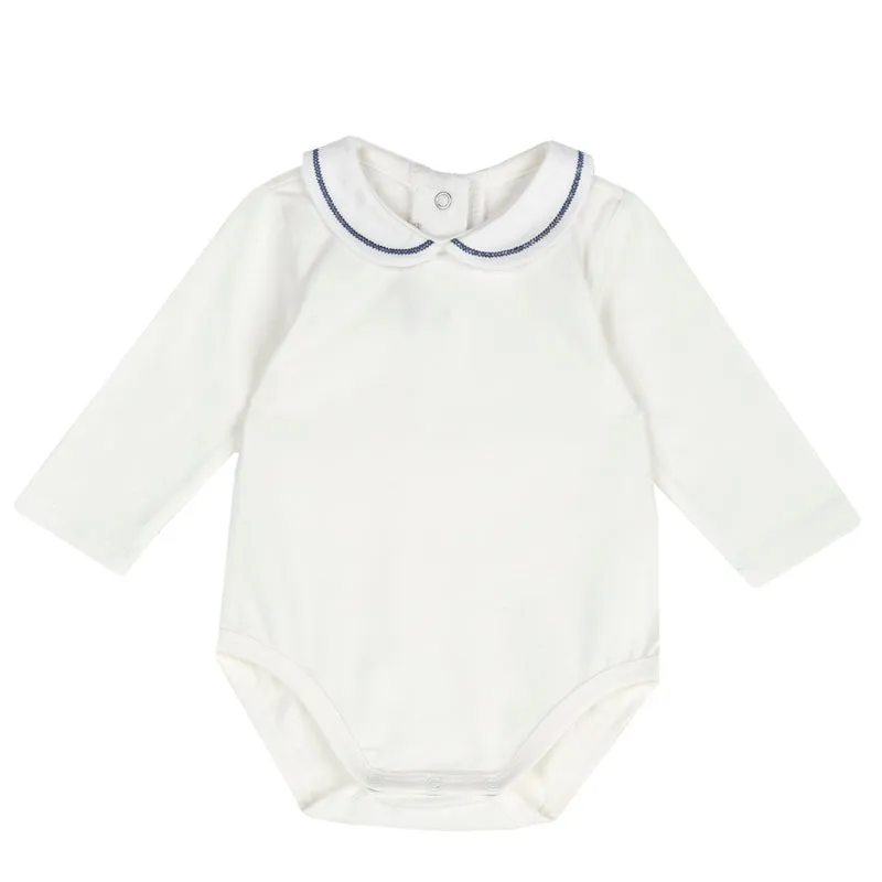 Body Esternabile Cuciture Azzurro Manica Lunga, Chicco