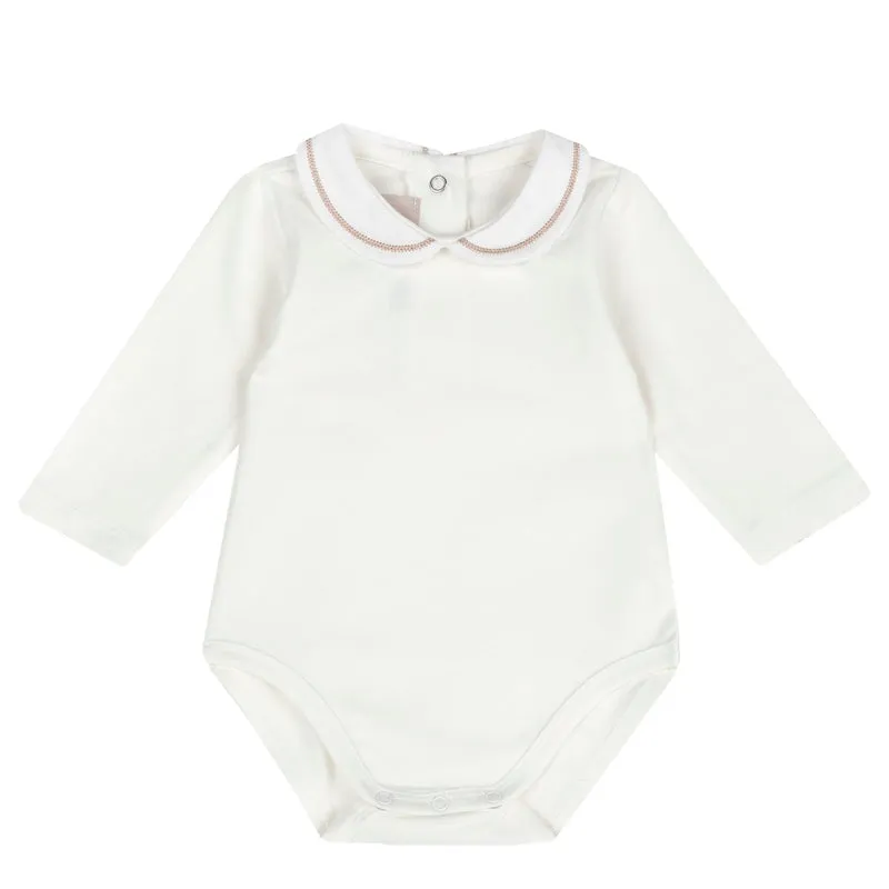 Body Esternabile Cuciture Beige Manica Lunga, Chicco