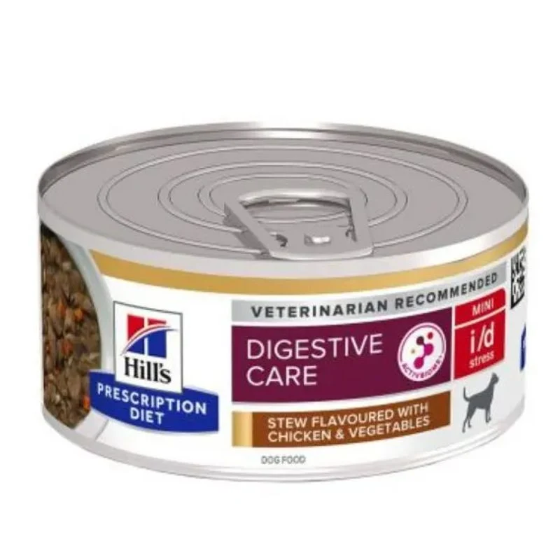 Hill's Prescription Diet Lattina Cane Digestive Care I/D Stress Mini Pollo E Verdure 156gr