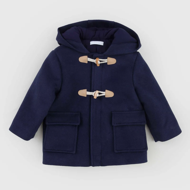 Montgomery blu navy in panno