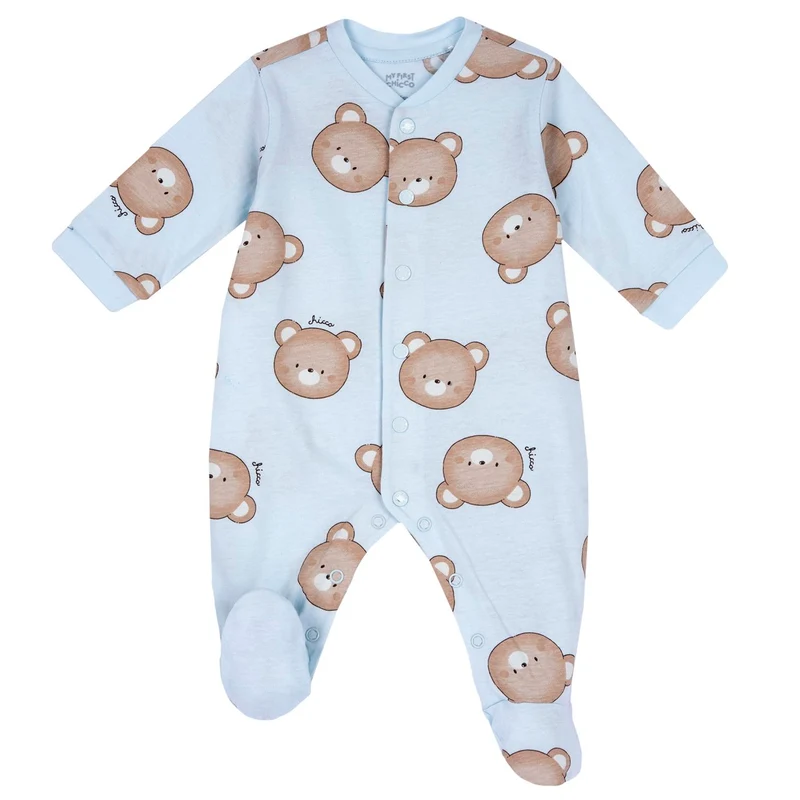 Tutina Jersey con Orsetti All Over, Chicco