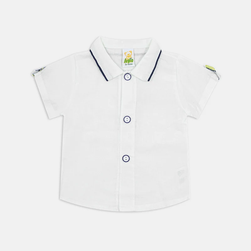Camicia con Bottoni sulle Spalline Piccolo Giocatore, Luglio