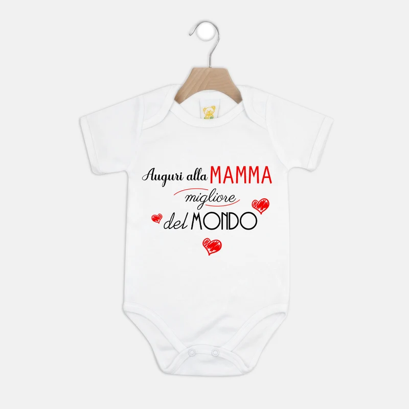 Body "Auguri alla mamma Migliore del Mondo"