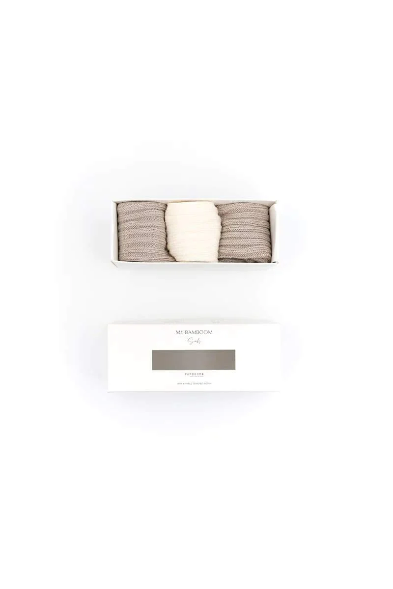 Gift Box Calze Spesse 3 Pezzi Bamboom