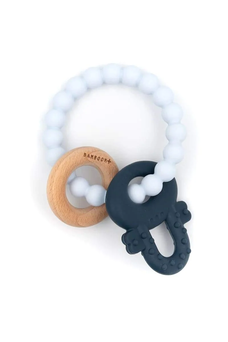 Massaggiagengive Bamboom Legno e Silicone Chiave