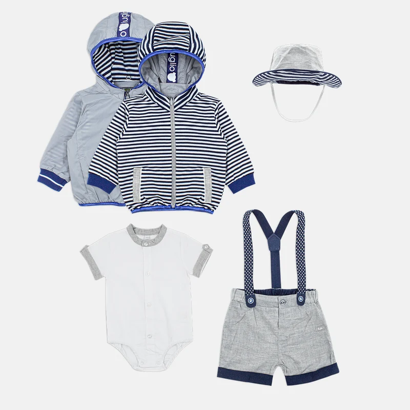 Coordinato Baby Giocatore con Cappello, Luglio
