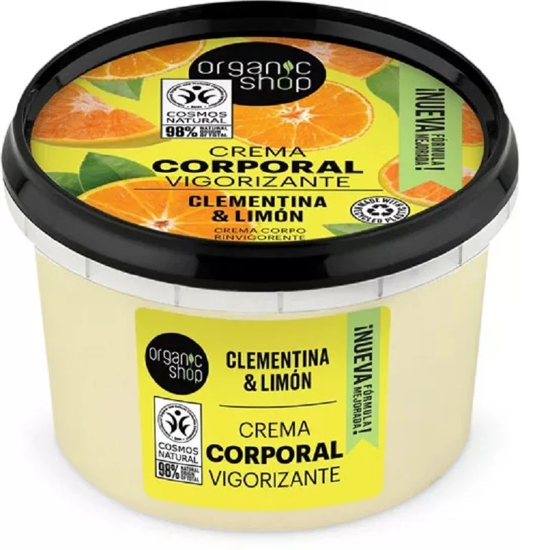Crema Corpo Rinvigorente " Clementina e Limone"