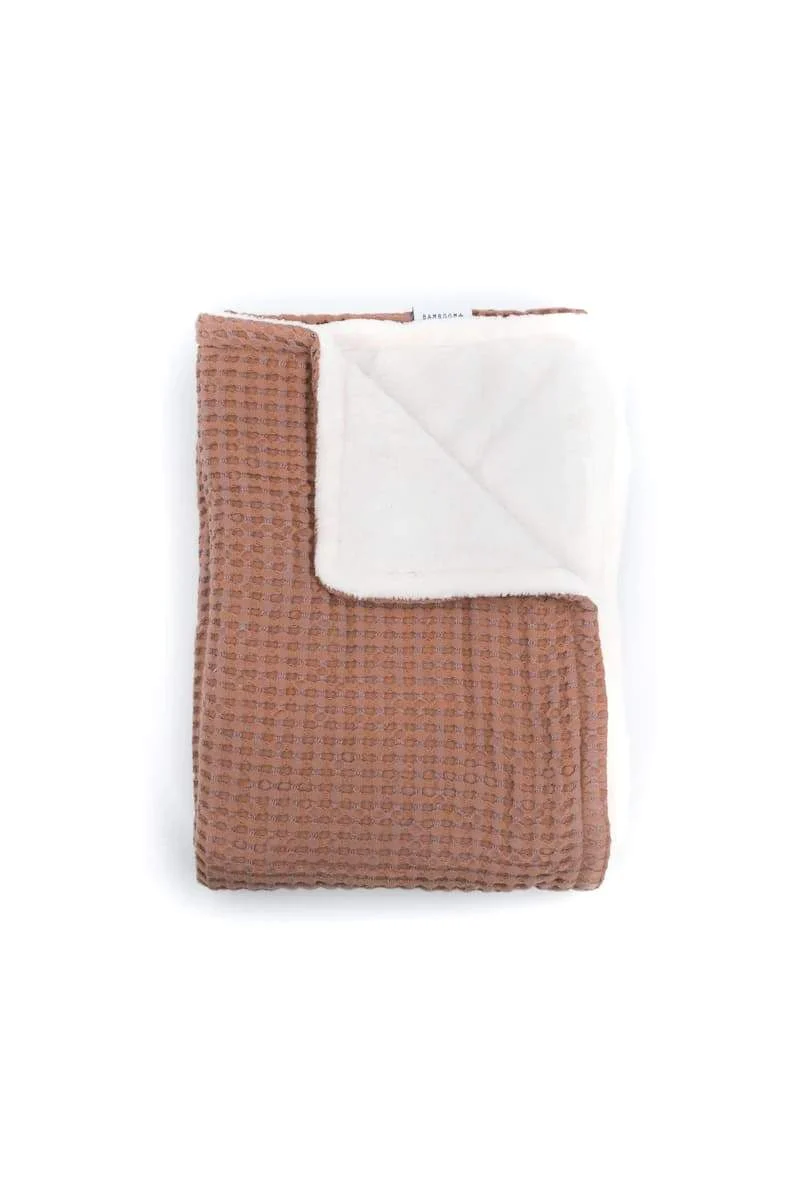 Copertina Goffrata Culla Bamboom 100x75 cm