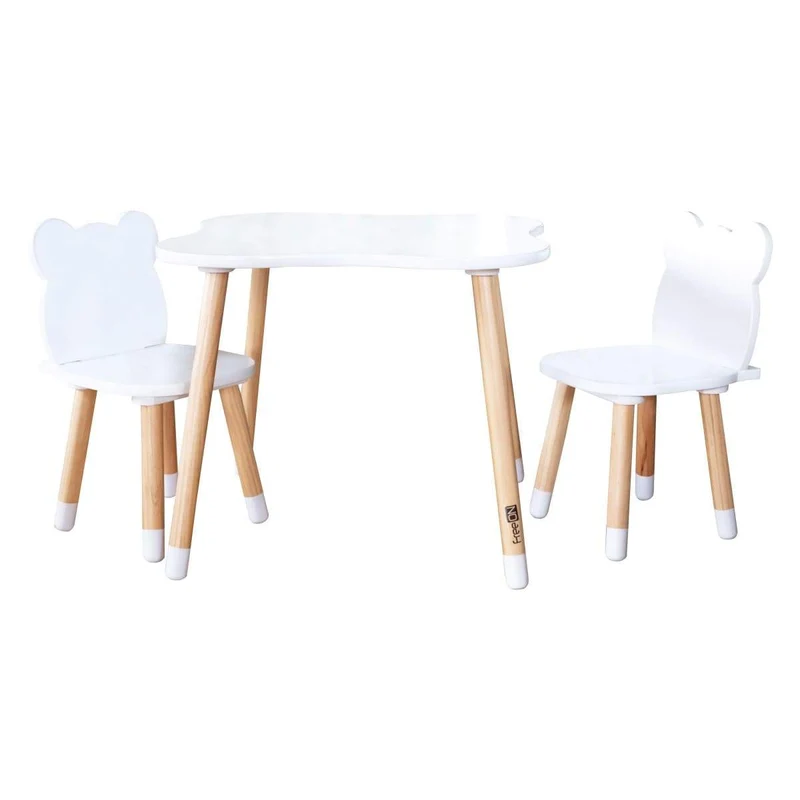 Tavolino Con Sedie Legno Bear FreeON