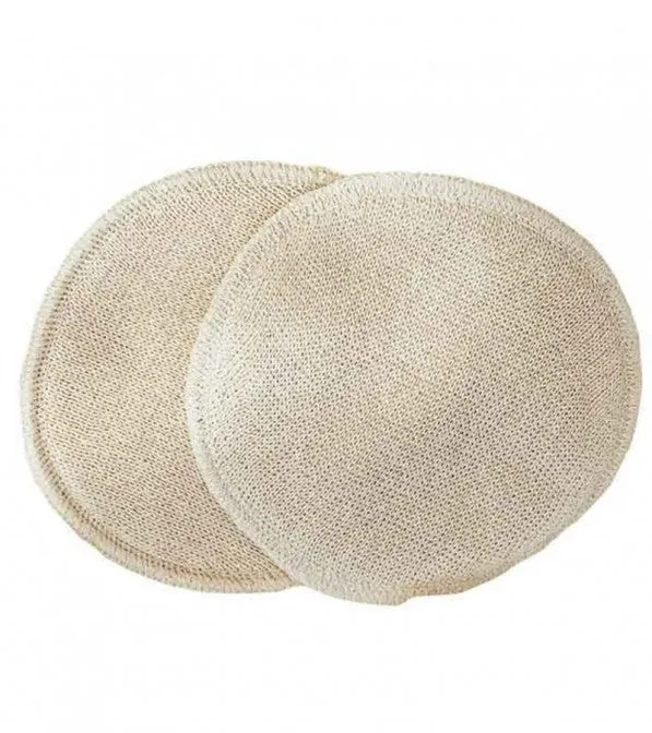 Coppette assorbilatte lavabili seta buretta/lana/Seta buretta - 1 paio