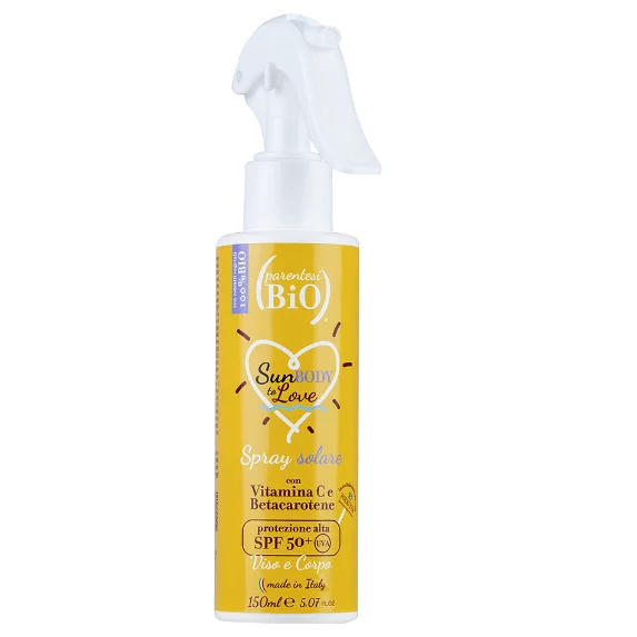 Spray Solare Spf 50+ con Vitamina C