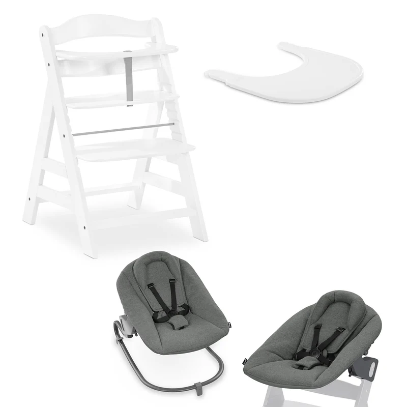 Seggiolone Alpha Bundle Newborn + Sdraiette Bouncer