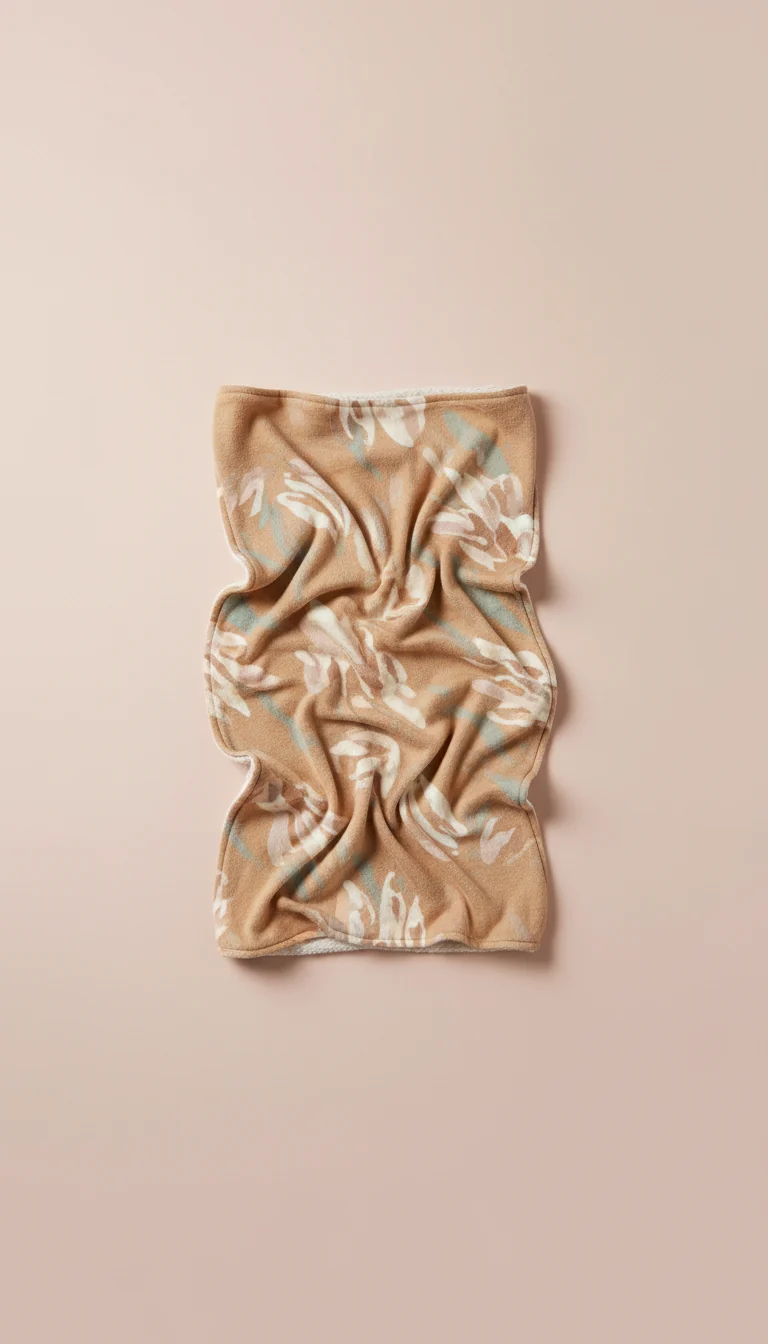Swaddle Oat caldo con stampa delicata
