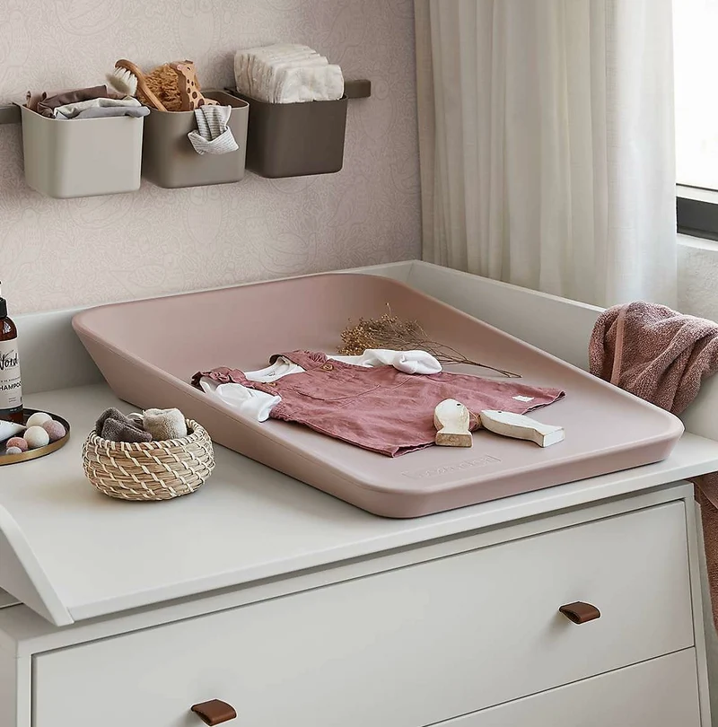 Leander Materassino Fasciatoio Matty - Wood Rose