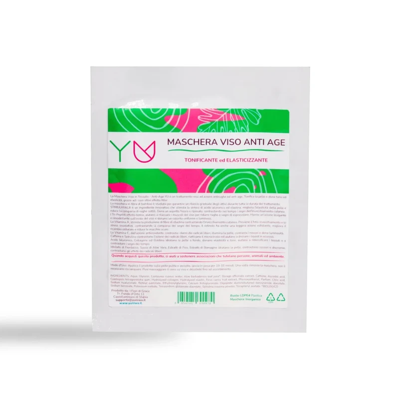 Maschera Viso in Tessuto - Anti-Age