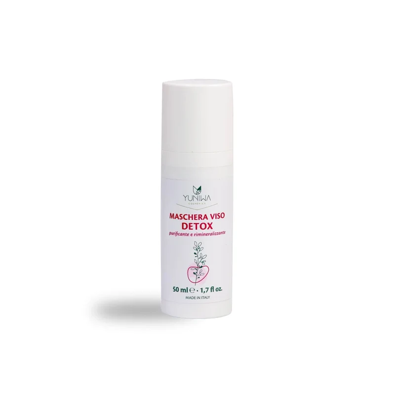 Maschera Viso Detox con Argilla Bianca