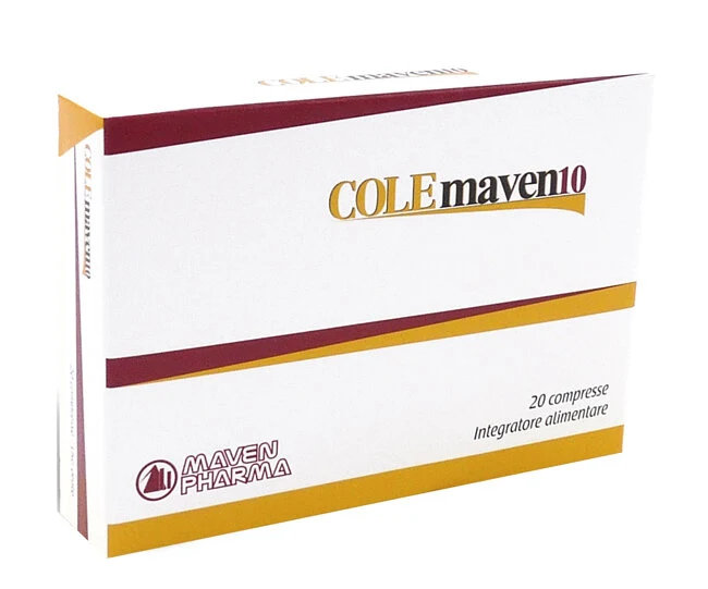 Colemaven10 controllo colesterolo trigliceridi 20 compresse
