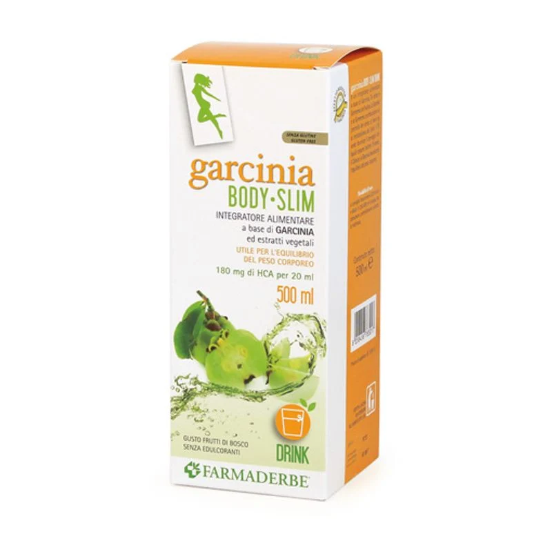 Farmaderbe Garcinia Body Slim equilibrio del peso corporeo 500ml