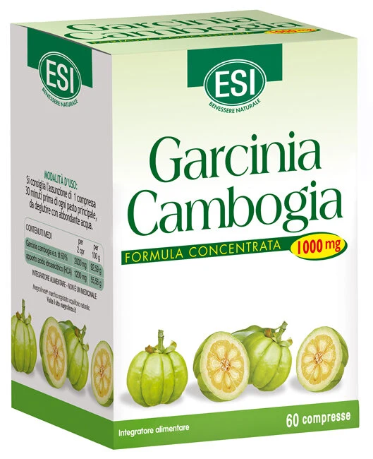 Esi Garcinia Cambogia 1000mg 60 Compresse